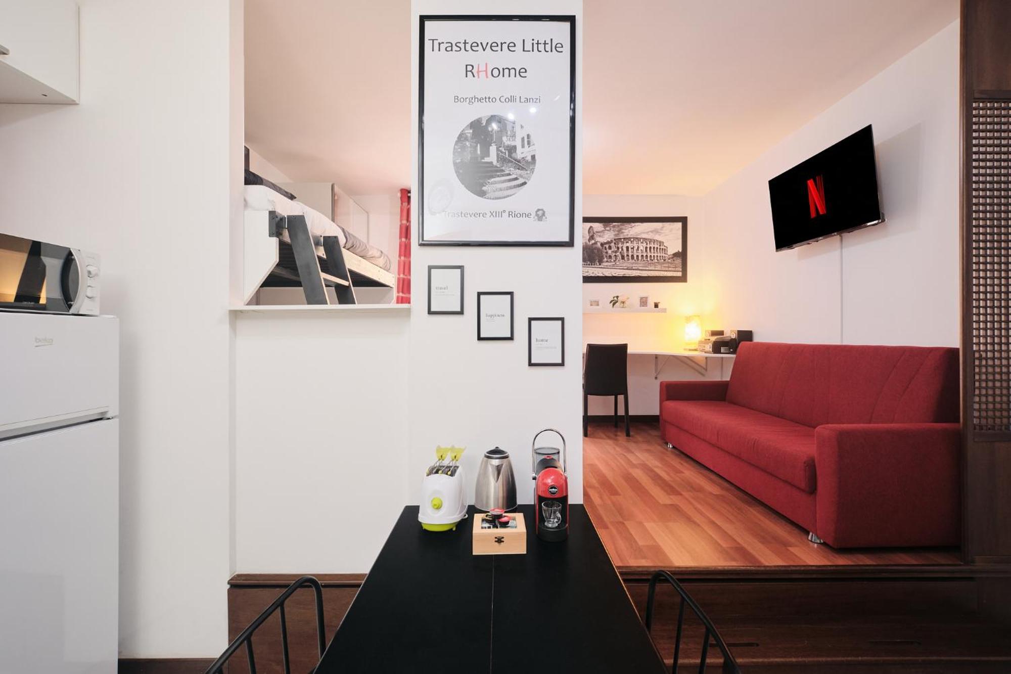 Trastevere- Flat Con Giardino, Ac, Wi-Fi & Netflix ローマ エクステリア 写真