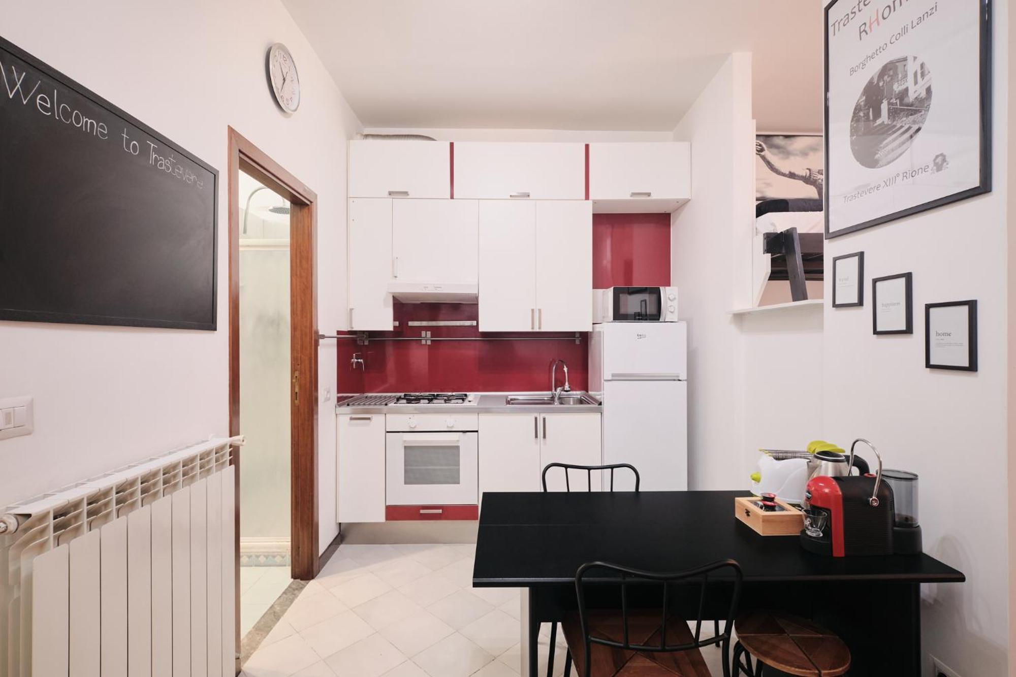 Trastevere- Flat Con Giardino, Ac, Wi-Fi & Netflix ローマ エクステリア 写真